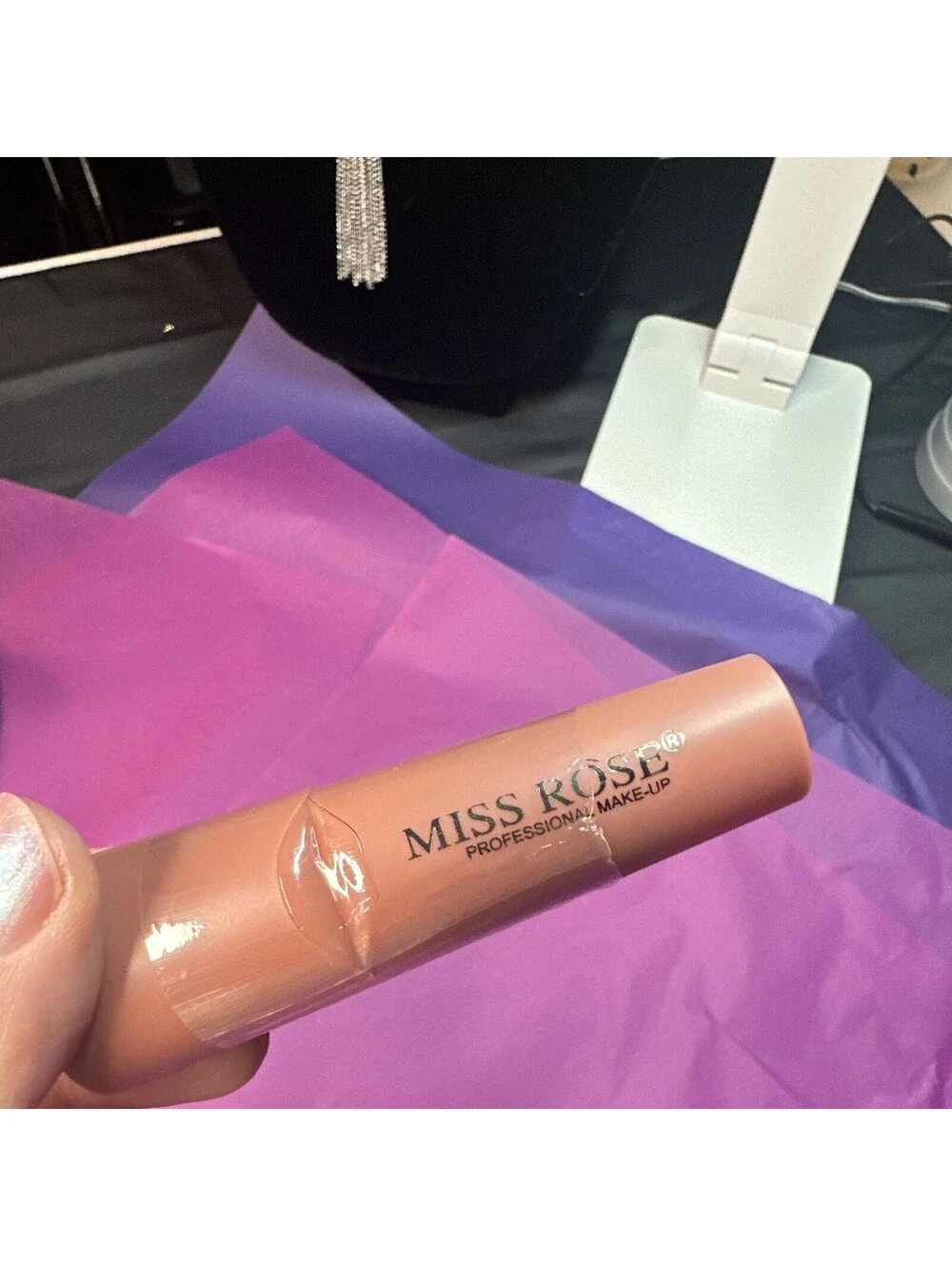 Miss Rose Professional Matte Lipstick Stick Long Lasting Nude Shade 06 3.5g